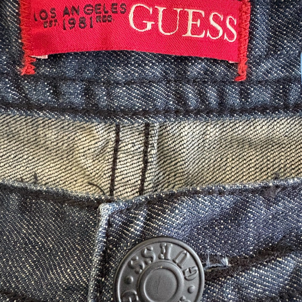 GUESS Men's Blue Rowland Fit Relaxed Straight Jeans NWOT 38X34